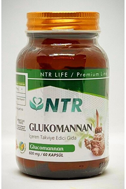 NTR Glukomannan 60 kapsül