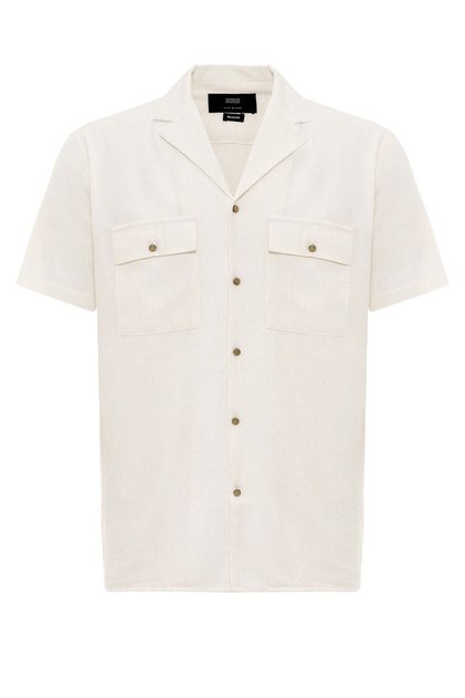 Double Pocket Men's Short Sleeve Shirt