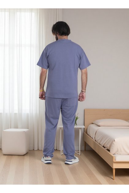 Premium Lounge Set – T-Shirt & Jogger Sweatpants Co-Ord for Men | Casual Streetwear Tracksuit