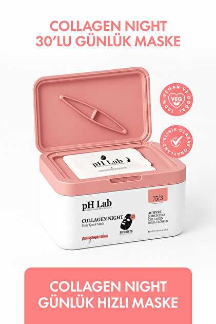 Phlab Collagen Night Daily Quick Günlük 30'lu Maske