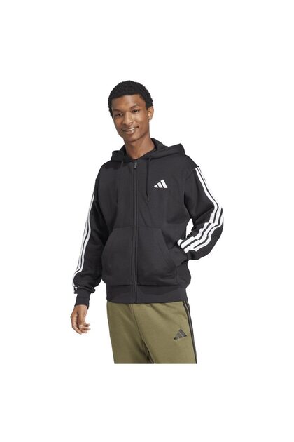 Hanorac cu fermoar integral din fleece pentru bărbați Essentials 3-S, mărimea M