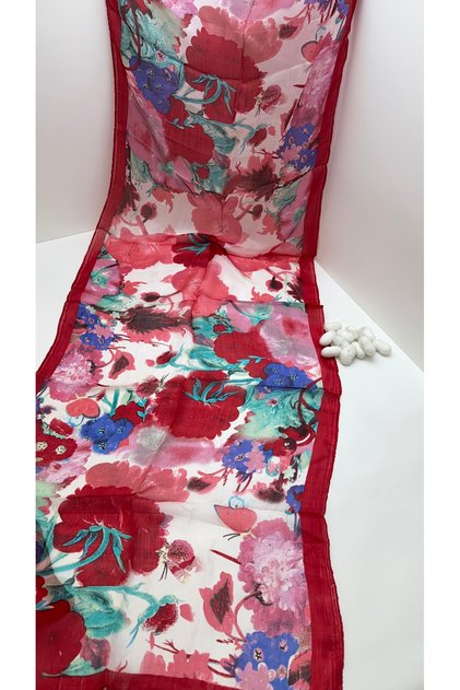 %100 Saf Hatay İpeği Fular 50x180 cm