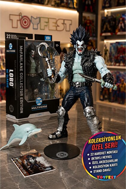 McFarlane MLB Kazuhiro Ishii フィギュア TOYFEST McFarlane DC Multiverse Lobo Collector Edition 7 İnç