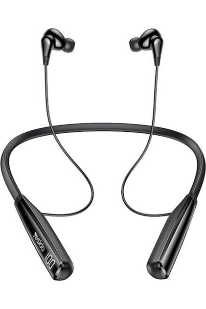 YSP22 Ενδοωτικά Ακουστικά Bluetooth Handsfree Μαύρα