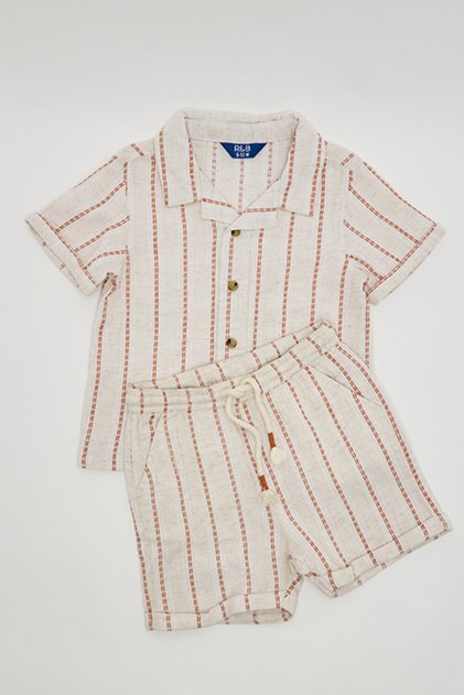 Striped Clothing Set