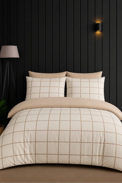 Double Elastic Sheet Duvet Cover Set | Cotton |
