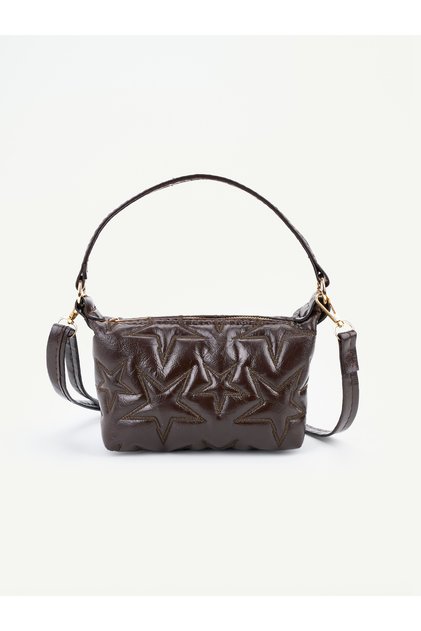 Women's Star Patterned Shoulder & Crossbody Bag