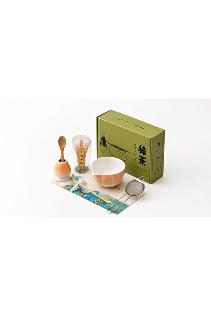 Chado MATCHA SUNUM SETİ (TURUNCU-BEYAZ) - Fiyatı, Yorumları