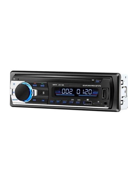 جهاز تشغيل MP3 للسيارة بتقنية البلوتوث مع فتحة بطاقة وUSB مزدوج