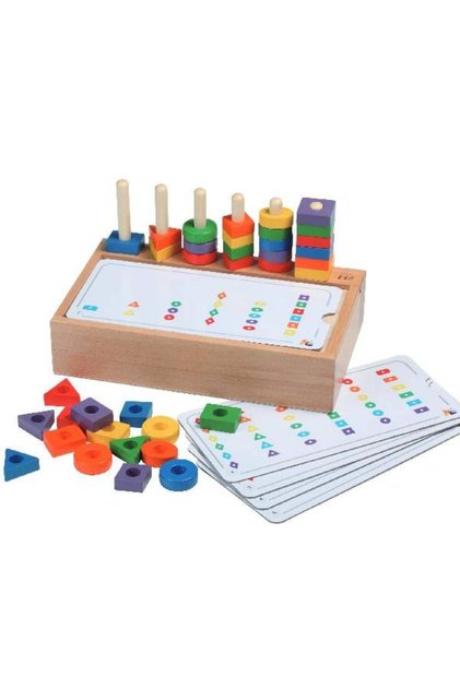 Wooden Geometric Shapes Set