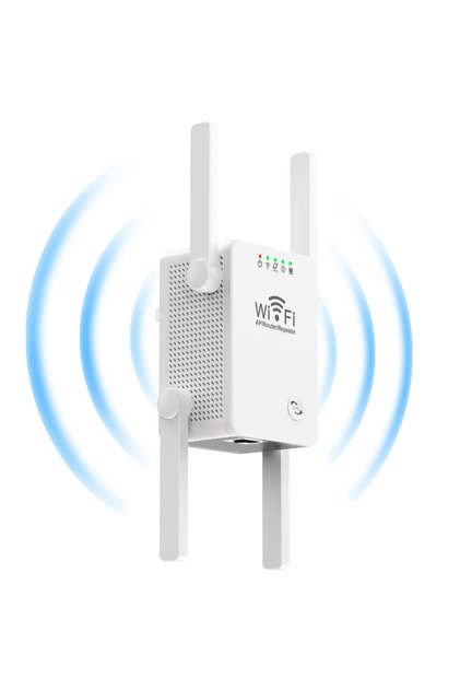 Amplificator Semnal WiFi, U8-300M, 4 Antene, 300 Mbps, Extender Wi-Fi, Frecventa 2.4 GHz, Conexiune WPA/WPA2, WPS, Port LAN, Alb