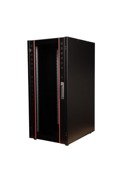26U 19” 600X800 Freestanding Server / Computer Cabinet (Black)