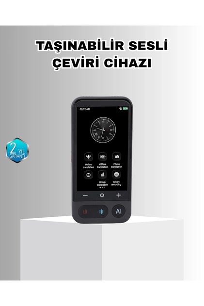 Smart Portable Translator – Supports 17 Offline, 139 Online Languages