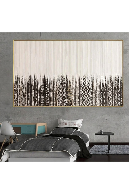 Modern Art Wall Panel – Shadow Textile