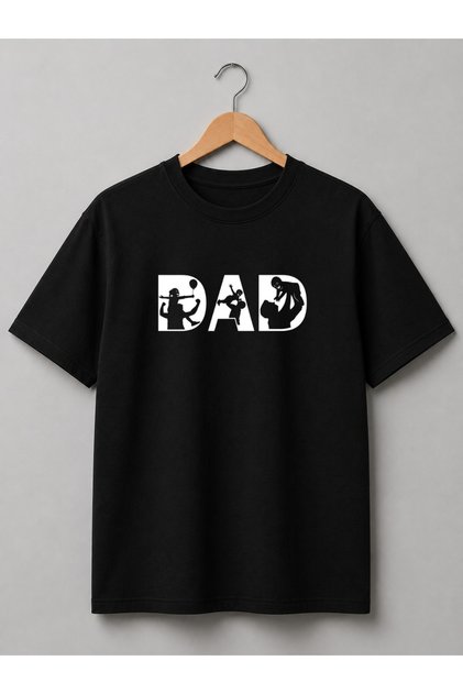 Tunalya Father's Day Gift Premium Printed Cotton Unisex T-Shirt - High Quality Design