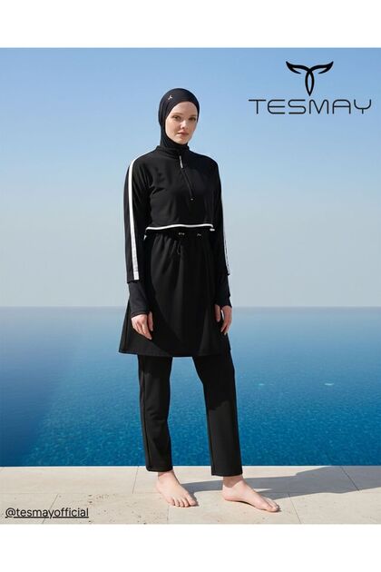 FAST DRYING COMPLETE COVER TESETURE SWIMSUIT
