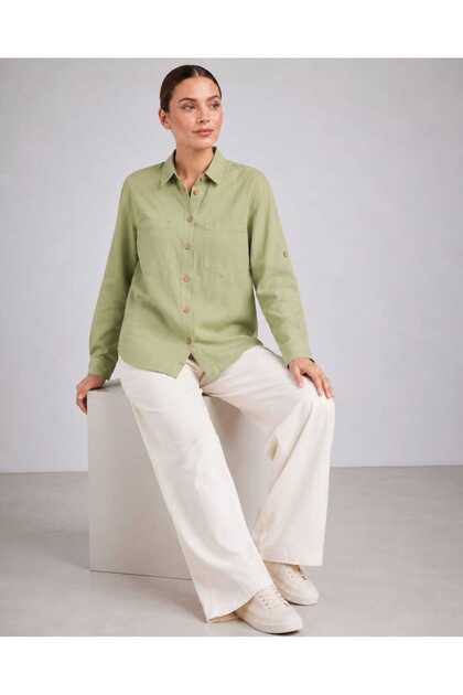 Women's Linen Oversize Premium Shirt