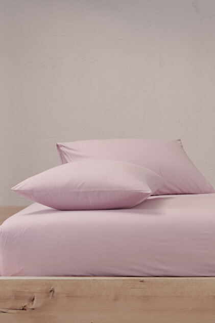 Alec Single XL 100% Cotton Fitted Sheet Set - Lilac
