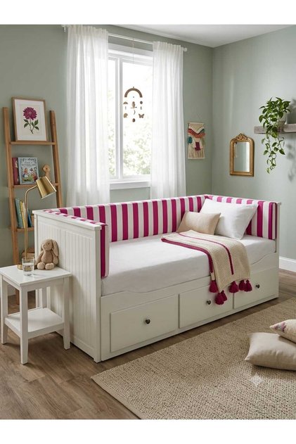 Hemnes Divan Uyumlu Kenar Koruma Minderi - Bebek ve Çocuk Güvenlik Bariyeri