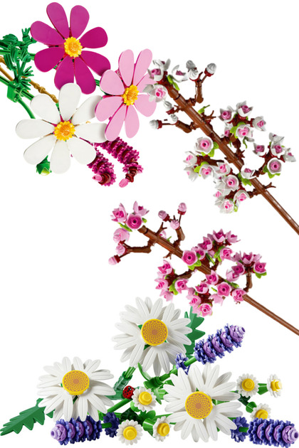 LEGO ® Botanicals 3-Piece Flower Set - 11514, 11508, 40725- Trendyol