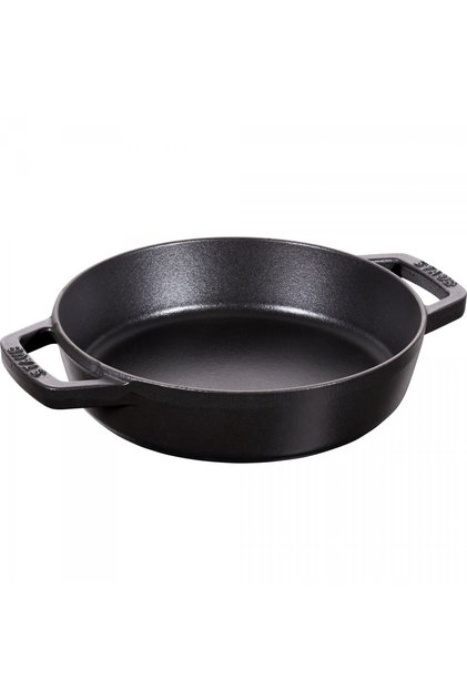 Tigaie cu 2 manere, Staub, Negru, 20 cm