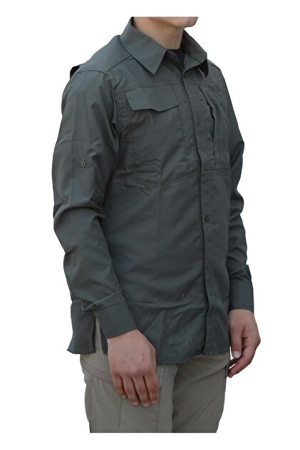 Tactical Erkek Outdoor Gömlek Su İtici Teflon Kaplamalı Uzun Kollu Tactical Gömlek