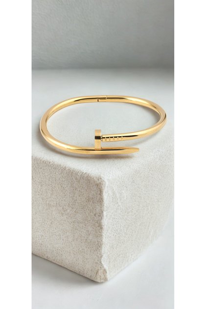 Zerafet Store ÇELİK BİLEKLİK GOLD