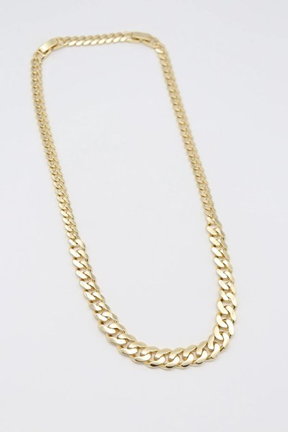 Vip Gold Filtered Gourmet Model Anti-Tarnish Steel Stylish Necklace