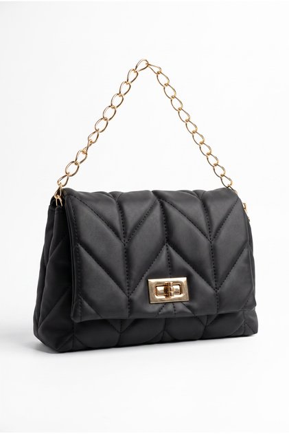 Black Hand and Shoulder Bag