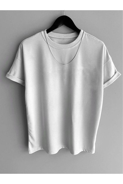 Unisex White Oversize T-Shirt