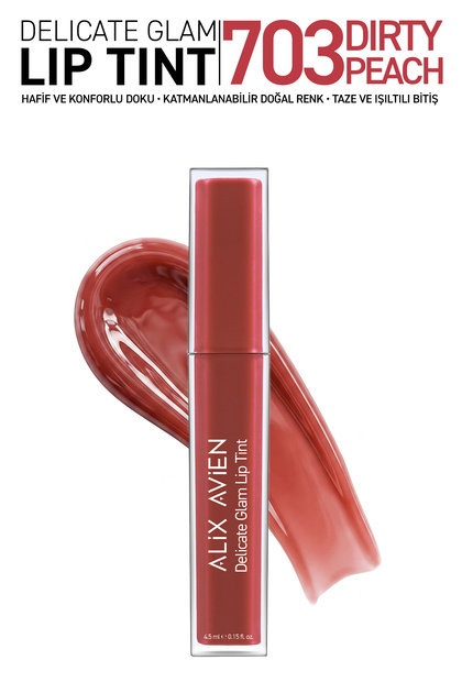 Alix Avien Kalıcı & Suya Dayanıklı Dudak Parlatıcı Tint - Delicate