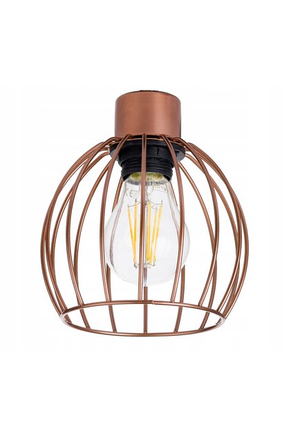 Lustră suspendată, Lampă suspendată, Candelabru, Plafonieră, Suspendat de tavan, Bilă, Cupru