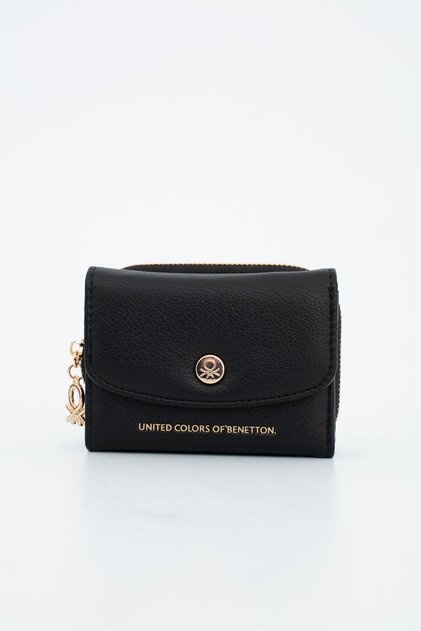 Benetton Women's Wallet Black Bnt1875
