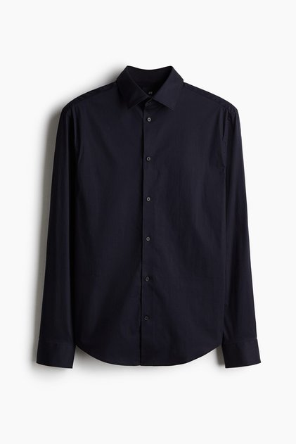 Streç Gömlek Slim Fit