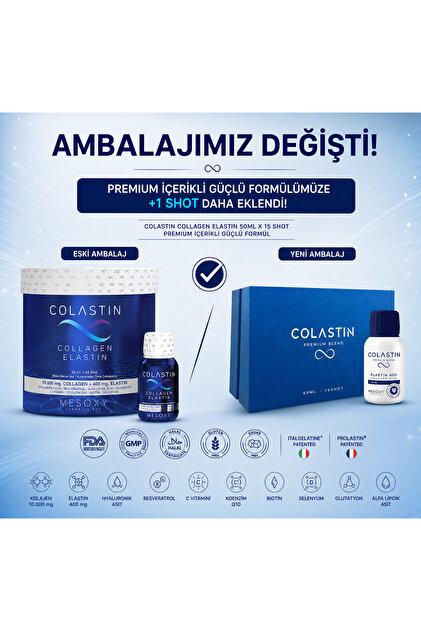 glutathione elastin collagen Kanka Multi 30 Chassis| Collagen, Elastin, Hyaluonic Acid, Q10, And Ala- Trendyol Colastin Premium Collagen & Elastin