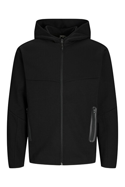 Jack & Jones Jack&Jones 12260150 JCOFUSION SWEAT ZIP HOOD Erkek