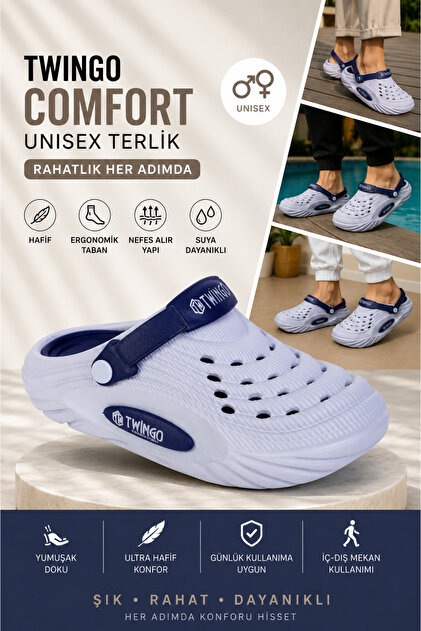 Günlük Ortopedik Lux Eva Terlik Unisex