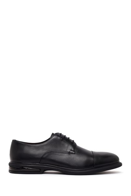 Men's Black Lace-Up Leather Classic Shoes 26Sfd600818