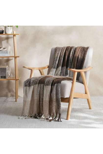 Jadrien Throw 130x170cm - Brown