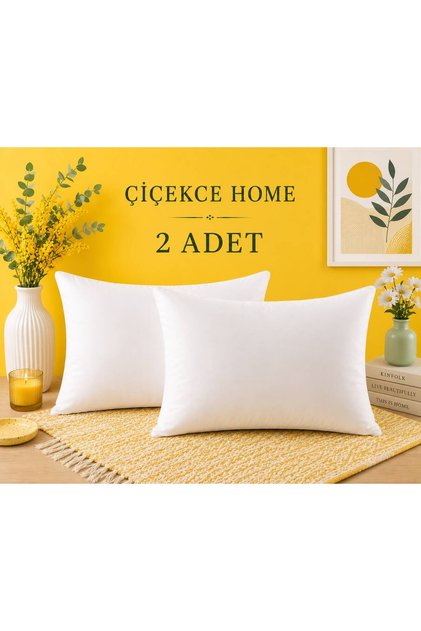 Yastık 1. Kalite Boncuk Silikonlu 600 Gram 2 Li 50x70 cm