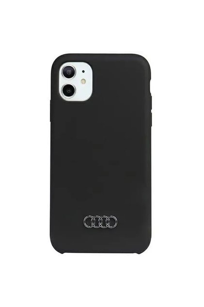 Θήκη Σιλικόνης iPhone 12/12 Pro 6.1 "   μαύρο/μαύρο σκληρή θήκη AU-LSRIP12P-Q3/D1-BK