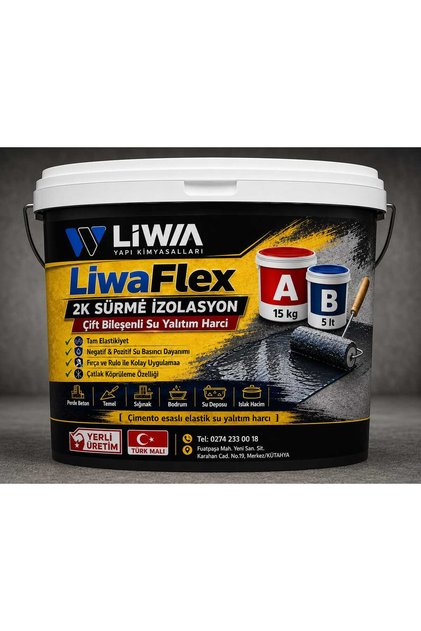 LiwaFlex 2k sürme izolasyon