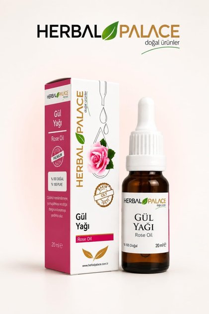 Rose Skin Care Oil Essential 20 ml & (Rose Oil)