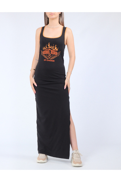 Rochie lunga, negru