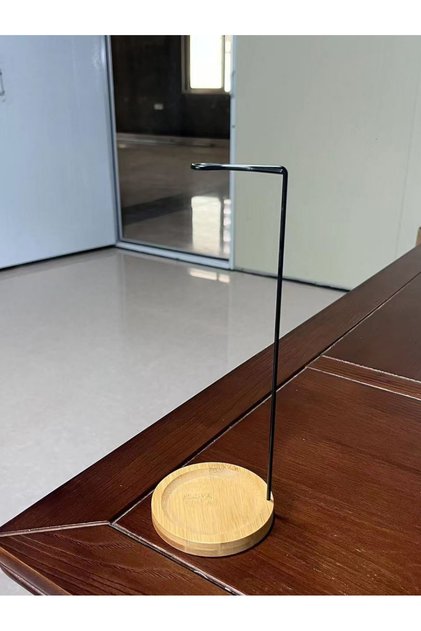 1 Insence Burner Upside Down Incense Burner Incense Stick Holder Wooden Round Incense Tray Ornament