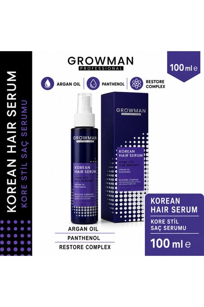 Korean Hair Serum 100 ml – Shine-Enhancing & Anti-Frizz Hair Care