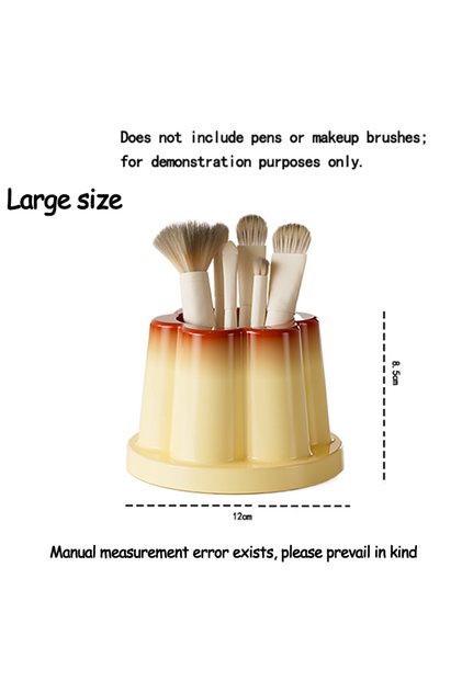Large size Pudding Pencil Holder Adorable and Cute Pudding Pencil Holder Creative Desktop Girl Heart