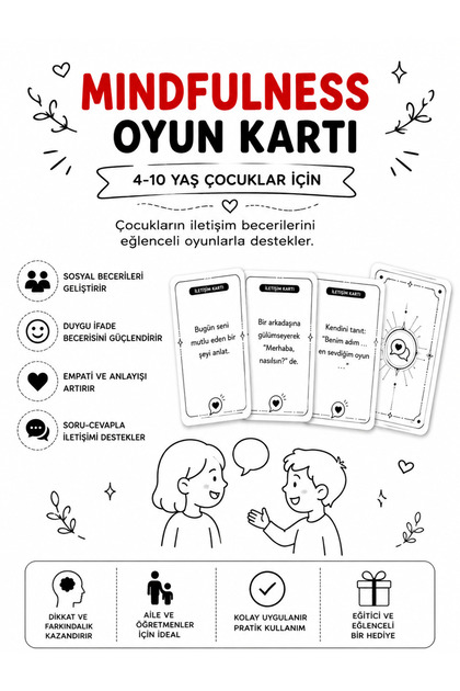Duygu Farkındalığı Oyun Kartı (Mindfulness)