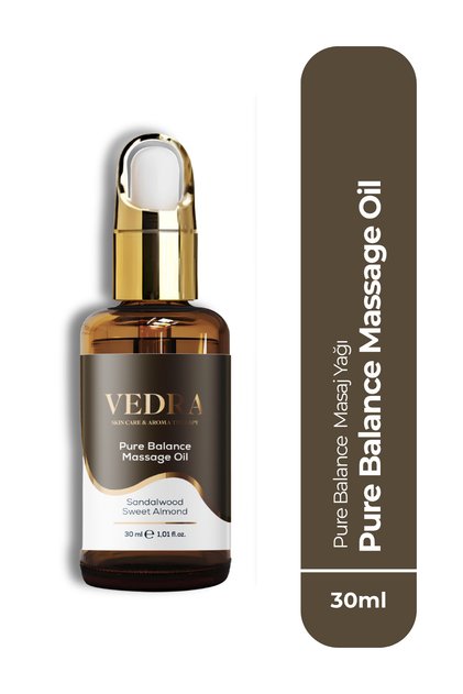 Pure Balance Massage Oil (Sandalwood, Sweet Almond Oil Blend) Massage Oil 30 ml