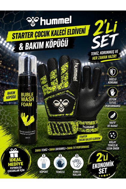 Starter Eldiven ve Bakım Köpüğü İle İkili Set